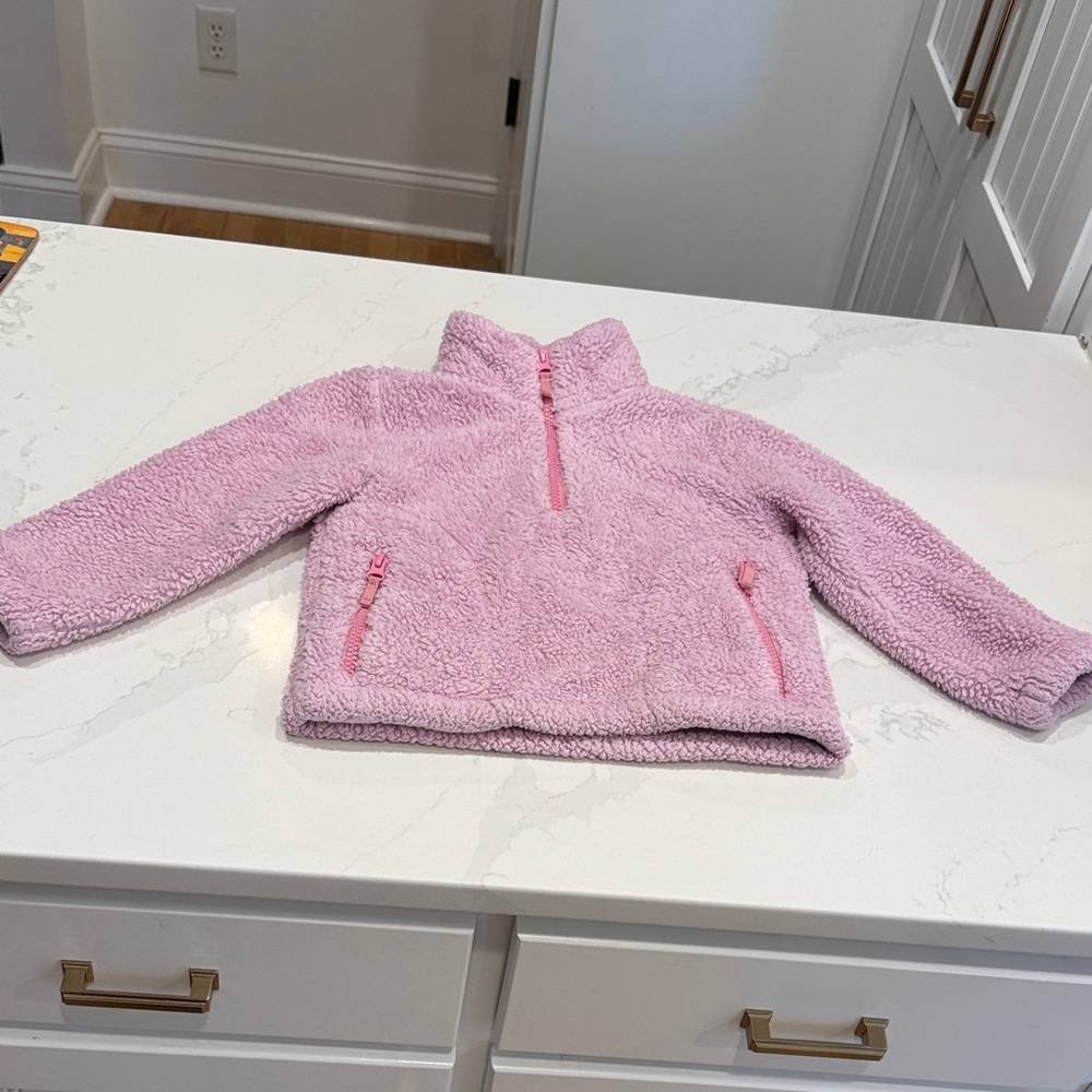 Crewcuts pink Fleece Pullover